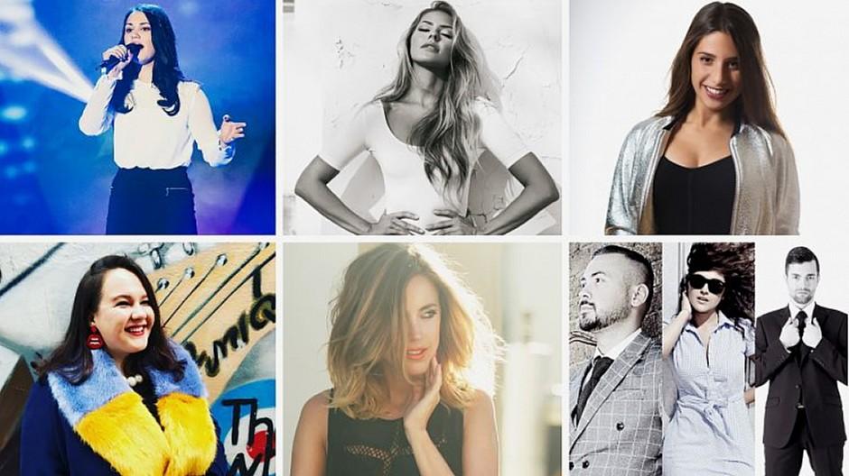Eurovision Song Contest: Die sechs Finalisten für die Entscheidungsshow