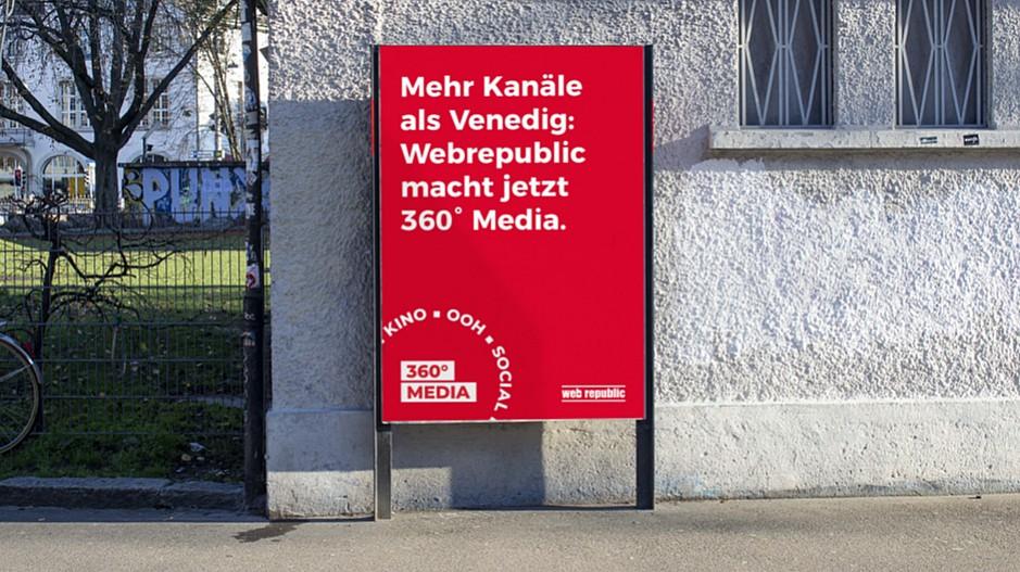Webrepublic: Die Digitalagentur macht jetzt klassische Mediaplanung