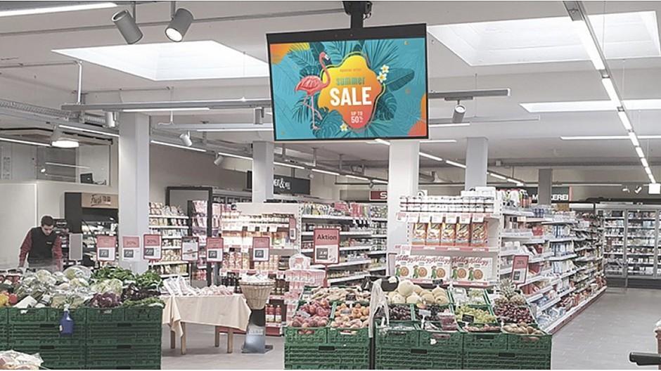 Excom Media: 350 Screens von Spar aufgenommen