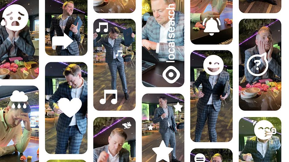 Localsearch: Mediamatik-Lernende kreieren Social Media-Videos