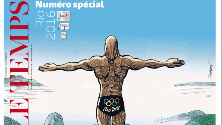 Le Temps: Für einmal ein vertikaler Lesefluss
